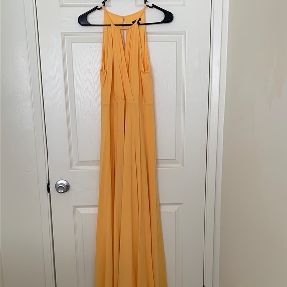 ann taylor yellow halter dress Ann Taylor | Dresses | Ann Taylor Yellow Halter Maxi Sundress For Spring  And Summer